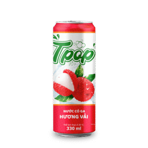 Nước Giải Khát Có Ga Hương Vải TPOP