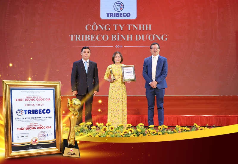 Tribeco Vinh Danh Top 5 Thương Hiệu Uy Tín Chất Lượng Quốc Gia 2024
