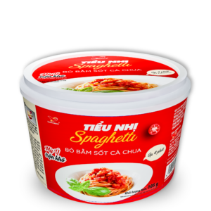 MÌ  TIỂU NHỊ SPAGHETTI VỊ BÒ SỐT CÀ CHUA