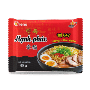 ORENO HẠNH PHÚC MÌ CAY HƯƠNG VỊ HÀN QUỐC